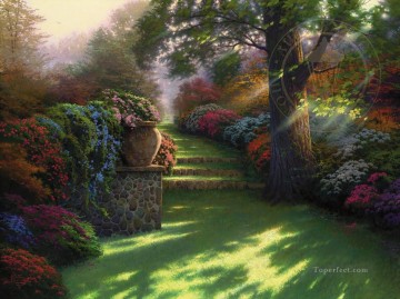 Pathway to Paradise TK Christmas Oil Paintings